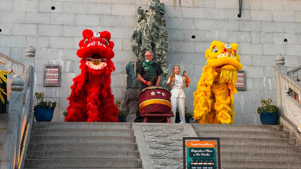 Esprit wushu fait rayonner les arts martiaux jusqu’à Pairi Daiza